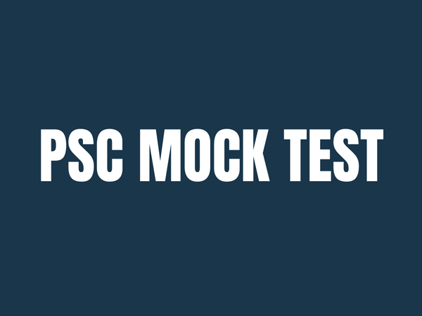 psc mock test